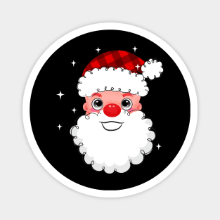 Cute Santa Christmas Magnet